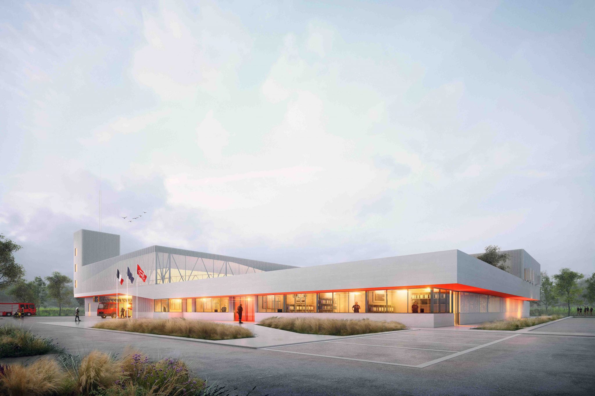 Cabinet Bagot & associés - Centre de secours de Lannion