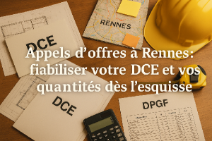 Cabinet Bagot _ Appels d’offres à Rennes : fiabiliser votre DCE et vos quantités dès l’esquisse _ Economistes de la construction